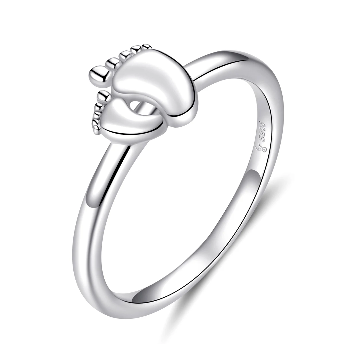 Round Simple Ring Xinmeitezhubao S925 Sterling Silver Ring Ochre Platinum-Plated Ladies Ring Round Simple Ring Xinmeitezhubao S925 Sterling Silver Ring Ochre Platinum-Plated Ladies Ring