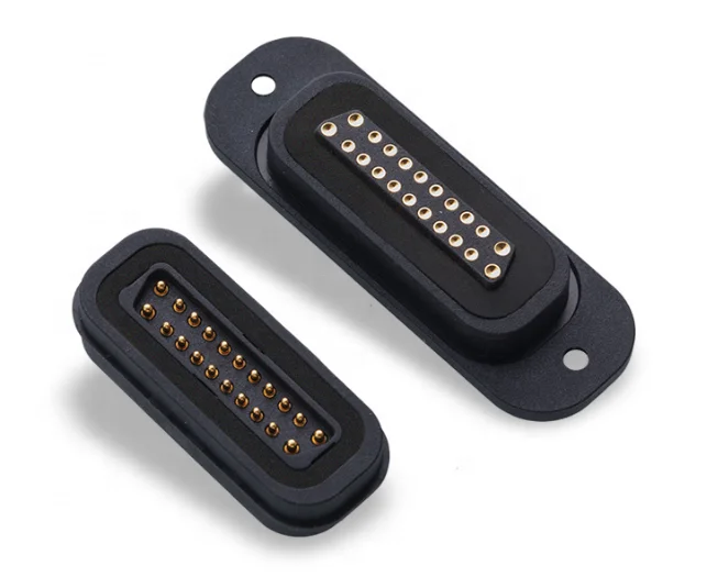 21Pin adsorbimento magnetico tipo di magnete coppia di aspirazione cieco spina di ricarica connettore connettore maschio e femmina - ANKUX Tech Co., Ltd