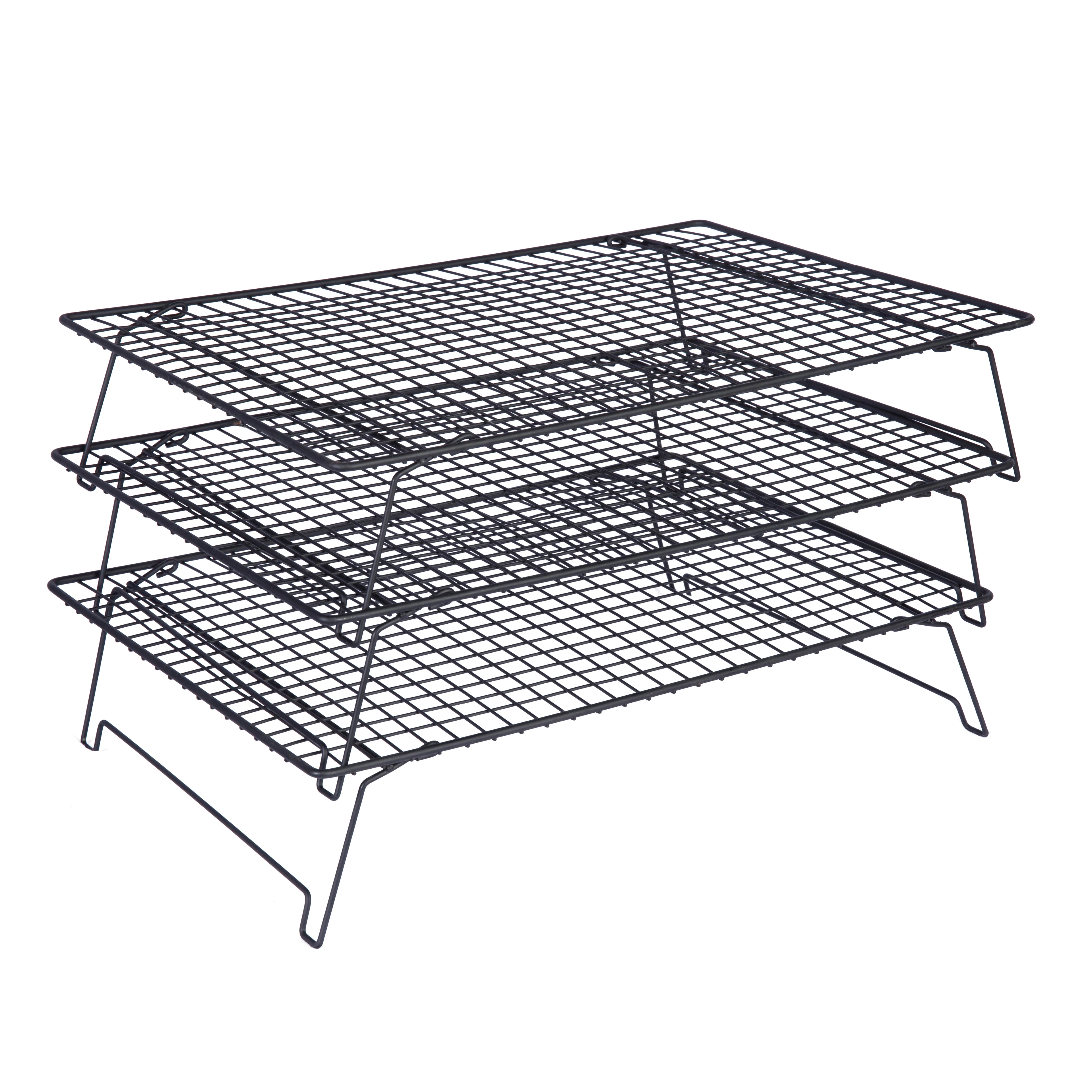 Guangzhou Manufacturer's Stainless Steel 3-Tier Cooling Cake Rack Metal ...