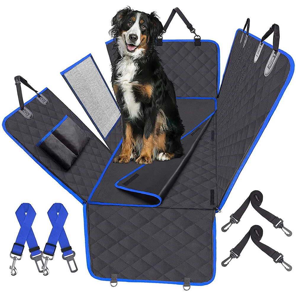 Best Waterproof Quilted Backseat Dog Hammock Protector Dogseat Pet Car