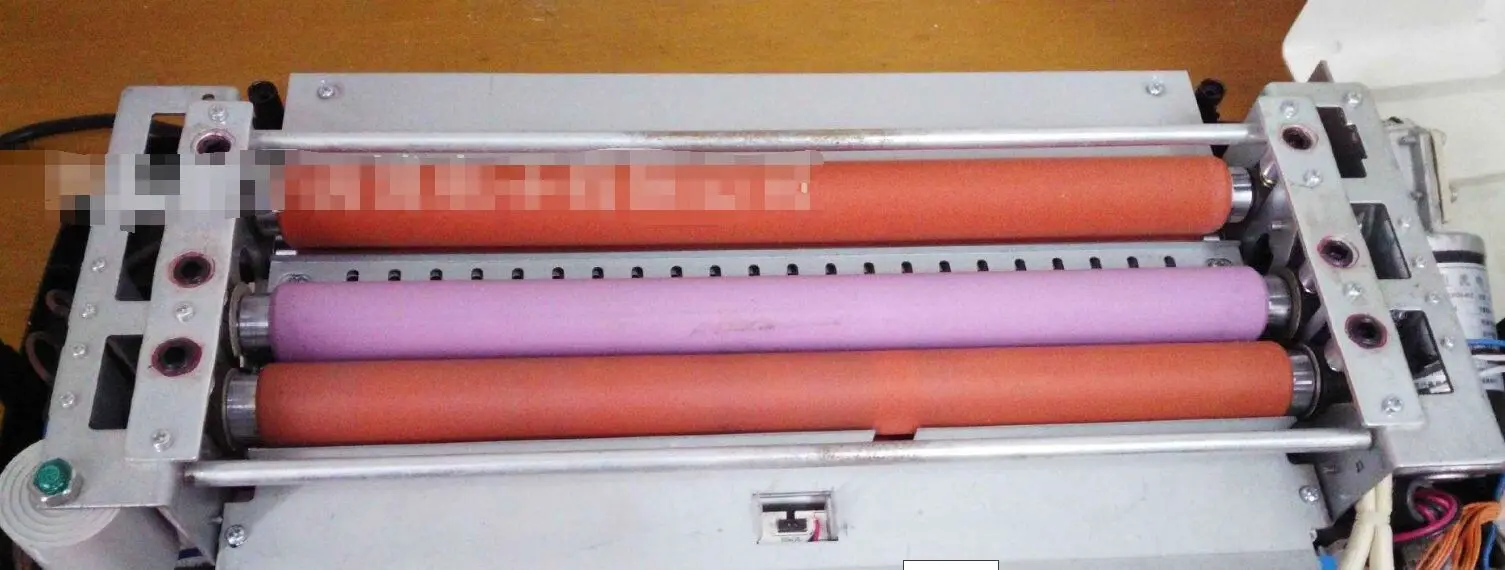PU Roller Laminating rubber Rollers with steel shaft