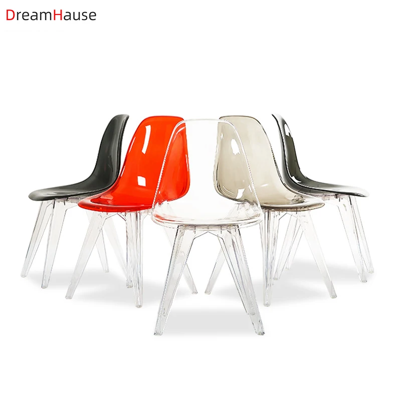 dreamhause factory direct transparent plastic chair fashion