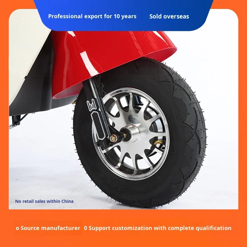 36V Three-Wheeled Electric Scooter Electric Tricycle for Elderly Women Children and Adults