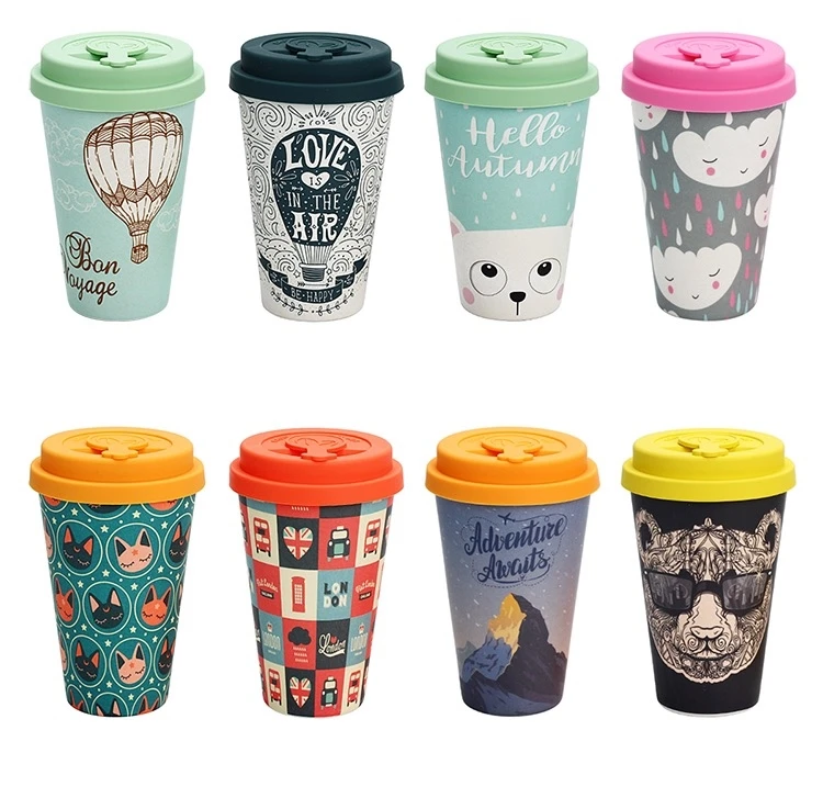 China Provider Degradable bambou fiber Travel Cup