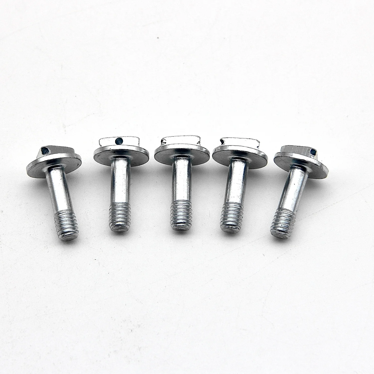 
steel zinc plated triangle head with hole flange screw bolt 
