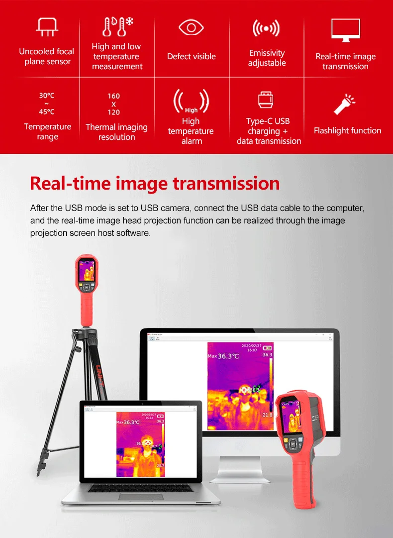 XEAST 2020 NEW ARRIVAL Infrared Imaging Camera Thermal Imager