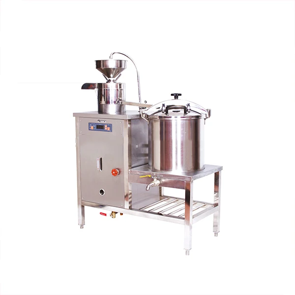 Automatic Making Soyabean Milk Gas Soya Milk Processing Machine