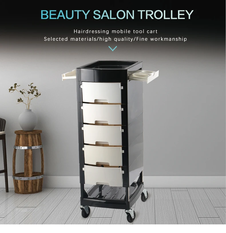 Beauty salon tools spa trolley cart facial machine cart