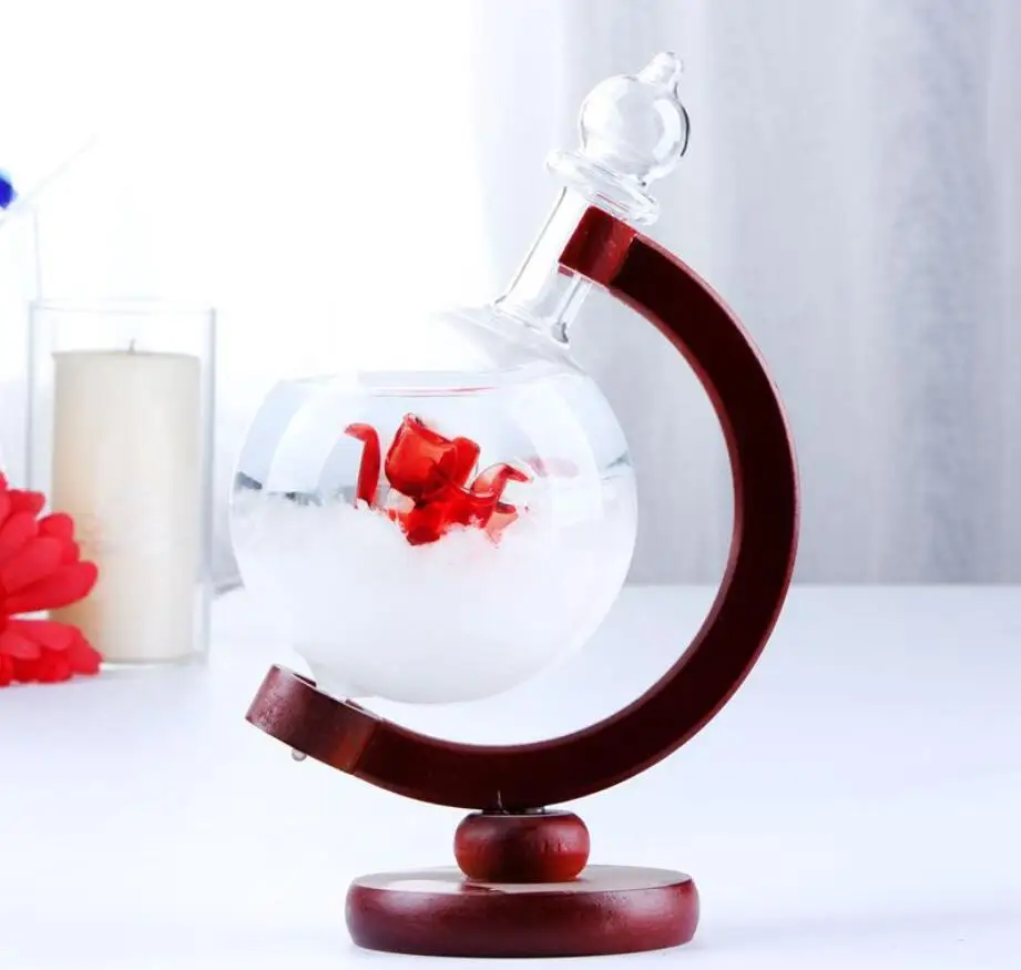 Promotional Gift Glass Ball Barometer Storm Glasses Buy Galileo