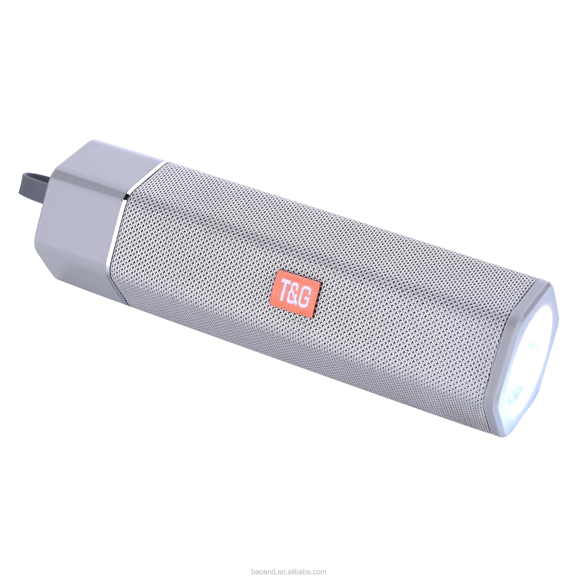 new TG603 sound bar with subwoofer wireless outdoor fabric portable bluetooth speaker with led flashlight,audio loudspeaker box - ANKUX.COM