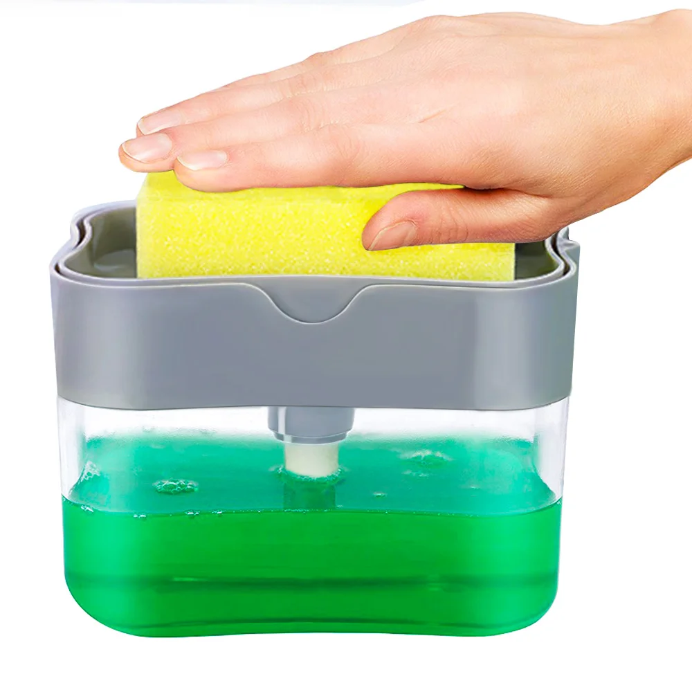 Дозатор для моющего посуды. Диспенсер кухонный Soap Pump. Диспенсер для моющего средства с губкой Soap Pump. Диспенсер для жидкого мыла Soap Pump + органайзер. Автоматический дозатор для моющих средств Soap dispensing Sponge Holder.