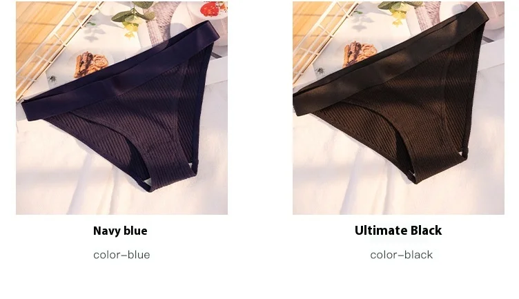 Wholesale New Arrival Cotton Women's Panties Breathable and Antibacterial Ladies Panties Women's Underwear Custom OEM Supplier