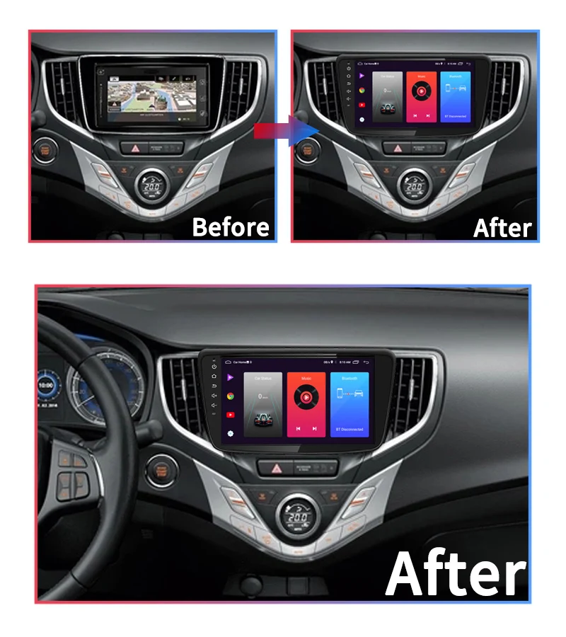 Android Navigation Head Unit For Suzuki Baleno Gps Stereo Car Radio