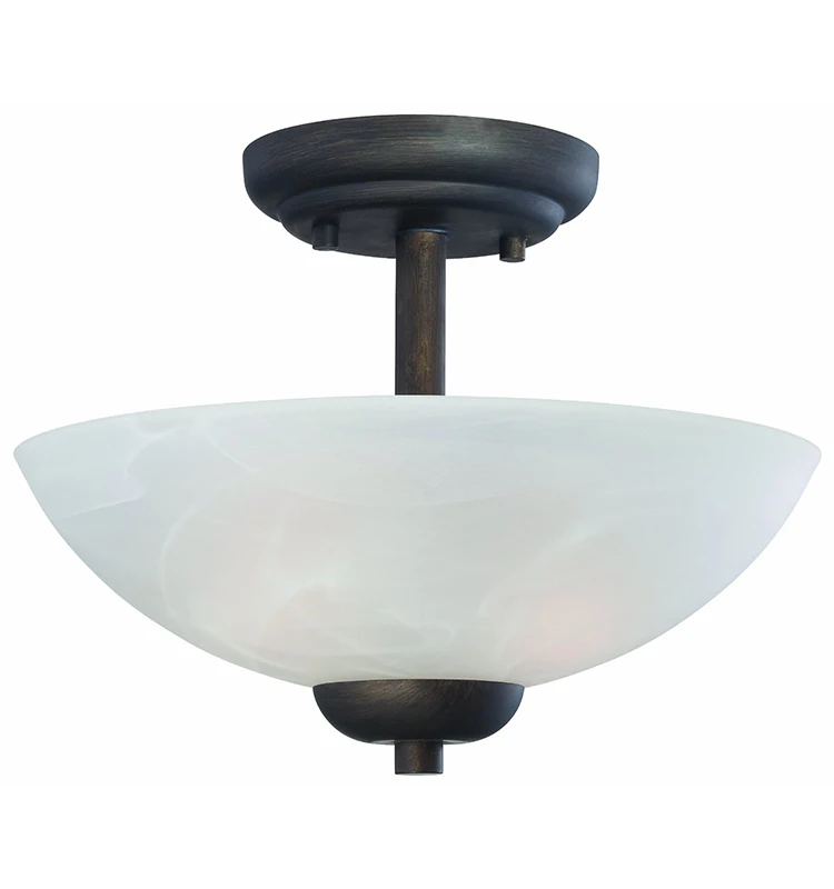 14 inch Semi-Flush Ceiling Lamp indoor Fixture UL/ETL Glass Ceiling Pendant Lights