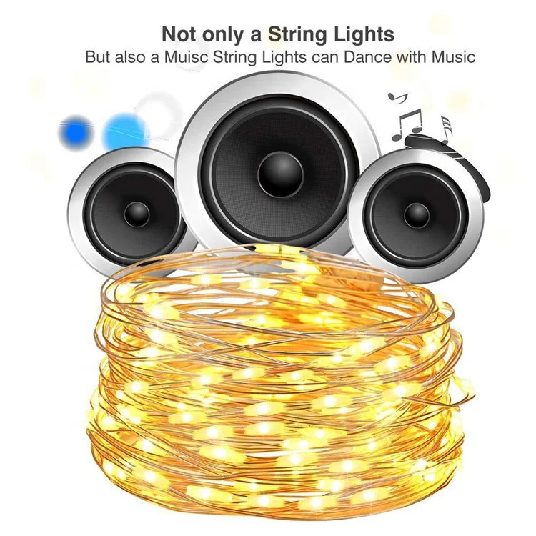 Party Hanging Outdoor Waterproof  LED String Lights Battery Operated