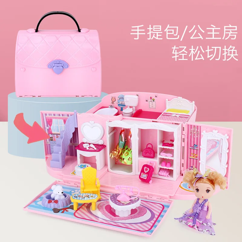 Dream Handbag,Children's Building Blocks,Villa Buy 30 Sets 1688