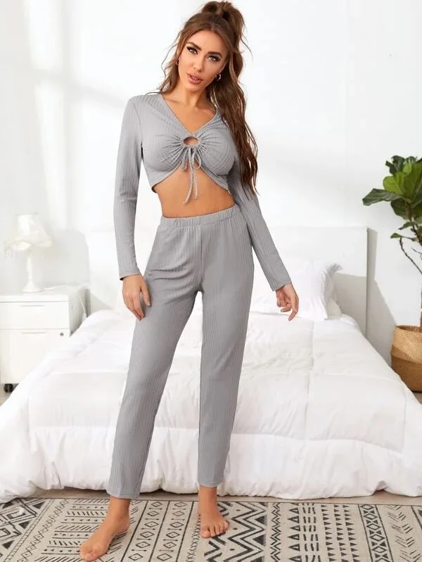 crop night suit