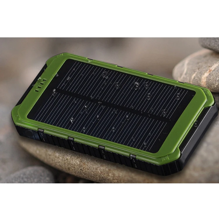 20000mAh Power Bank Waterproof LED Flashlight Solar Charger For Smart Phone Solar Power Bank - ANKUX.COM