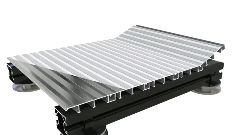 Fireresistant Aluminum Decking Board Gd Aluminum Buy Decking Board,Decking Wood,Aluminium