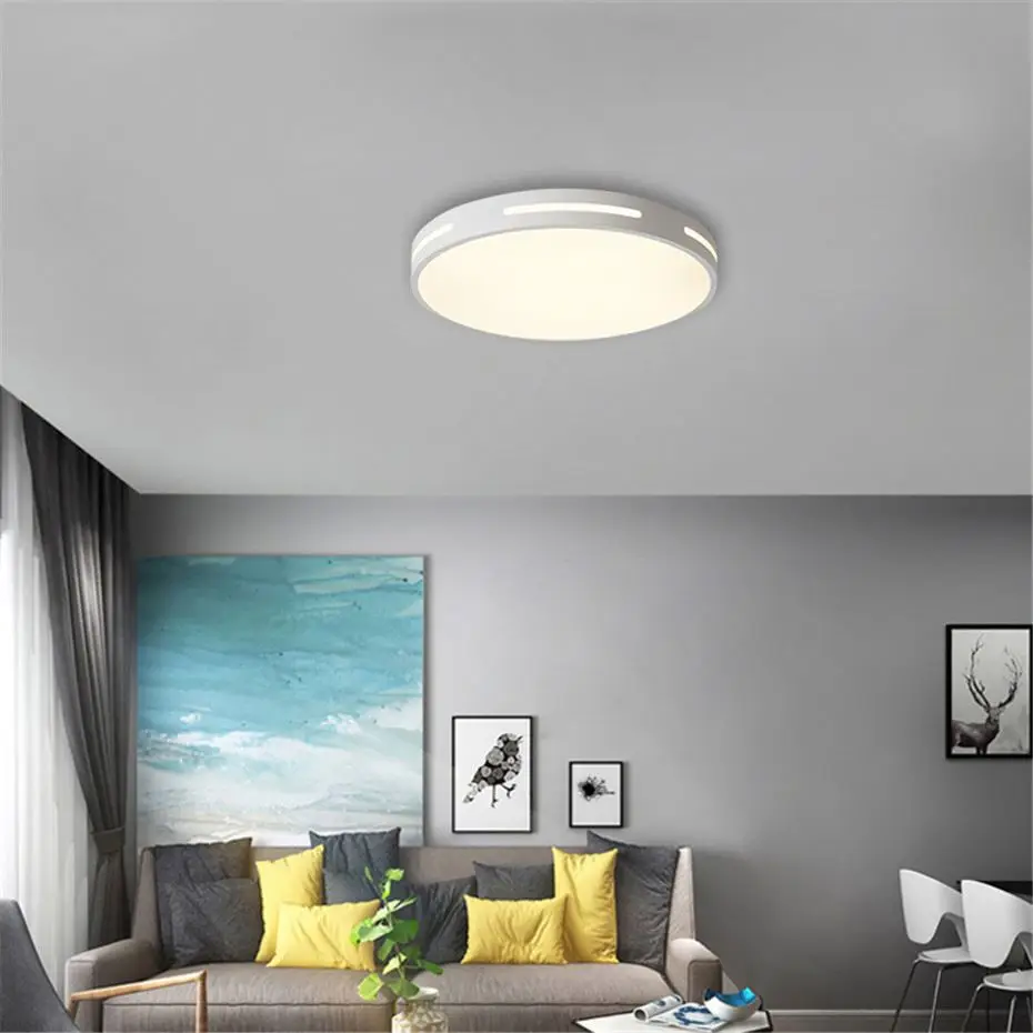 96 Watts Covers Modern Bedroom Light Led Pendant Wraparound Ceiling Lamp