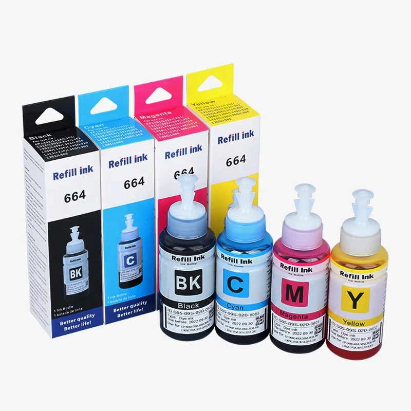 High Quality Desktop Printer 673/664/672 Dye Ink Refill