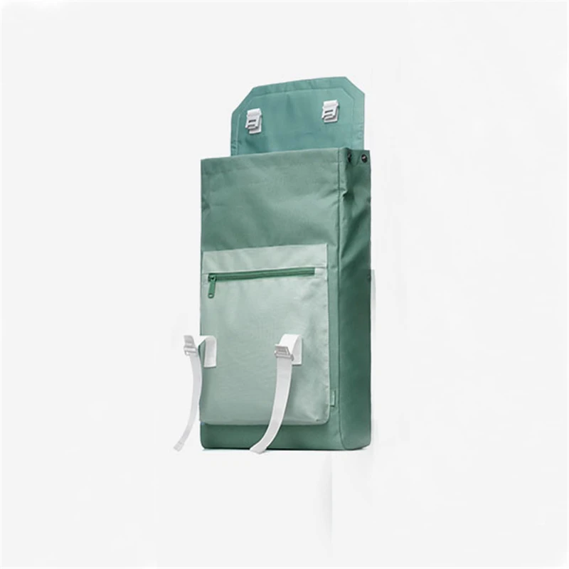 mochilas New- style Backpack Men's Korean Leisure Travel Schoolbag Nylon poly Waterproof Women's Backpack