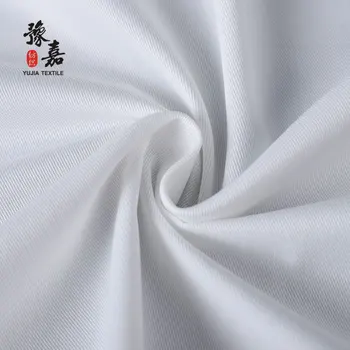 80 20 Polyester Cotton Blend Fabric Woven Bleached Poplin Fabric Wholesale