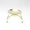 551-7G 2019 new product mini gold metal candle holder for home decor