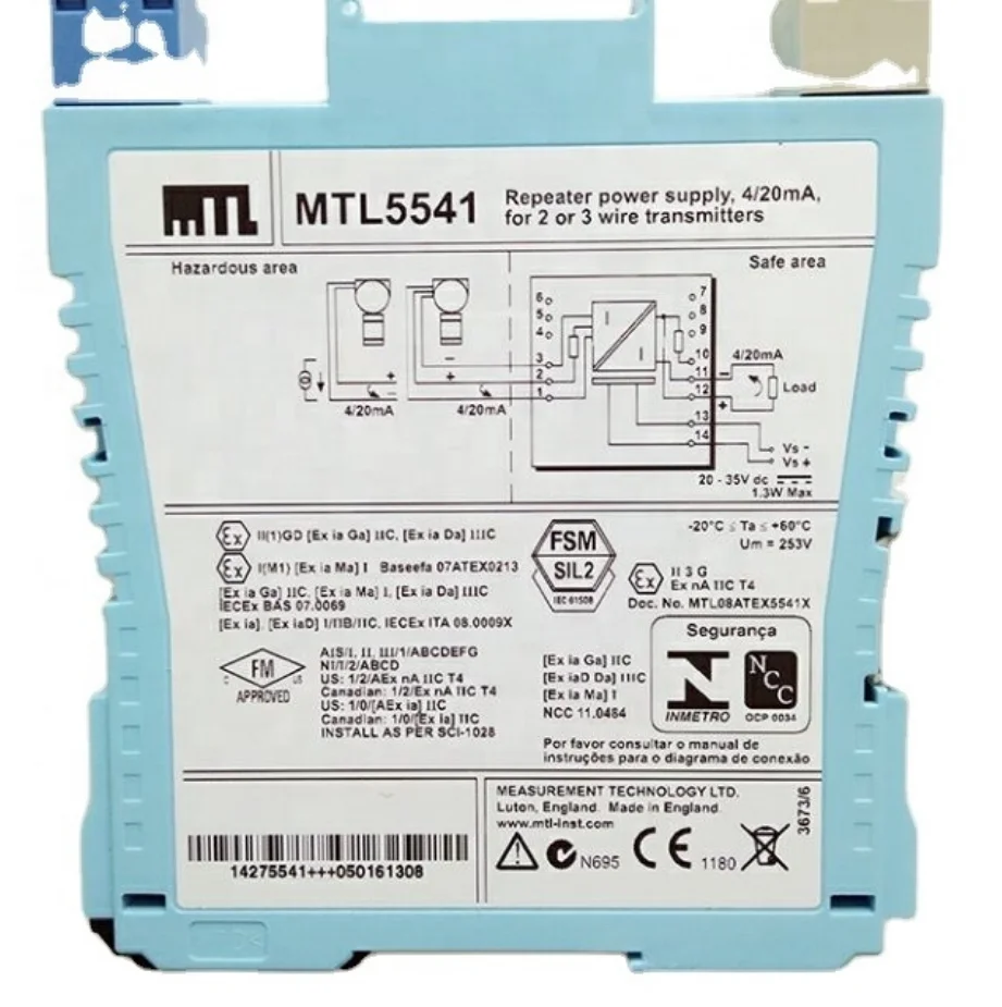 Original Mtl Signal Isolator Safety Barrier Mtl7756ac Mtl7766ac ...