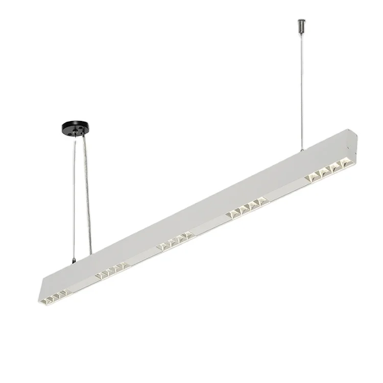 Home/Office/Studio/School/Shopping Mall High Quality Aluminum 42W Linkable Ceiling Pendant LED Linear Light
