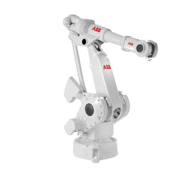  robôs de corte/deburring industriais ABB IRB 4400 com o braço do robô de 6 linhas centrais