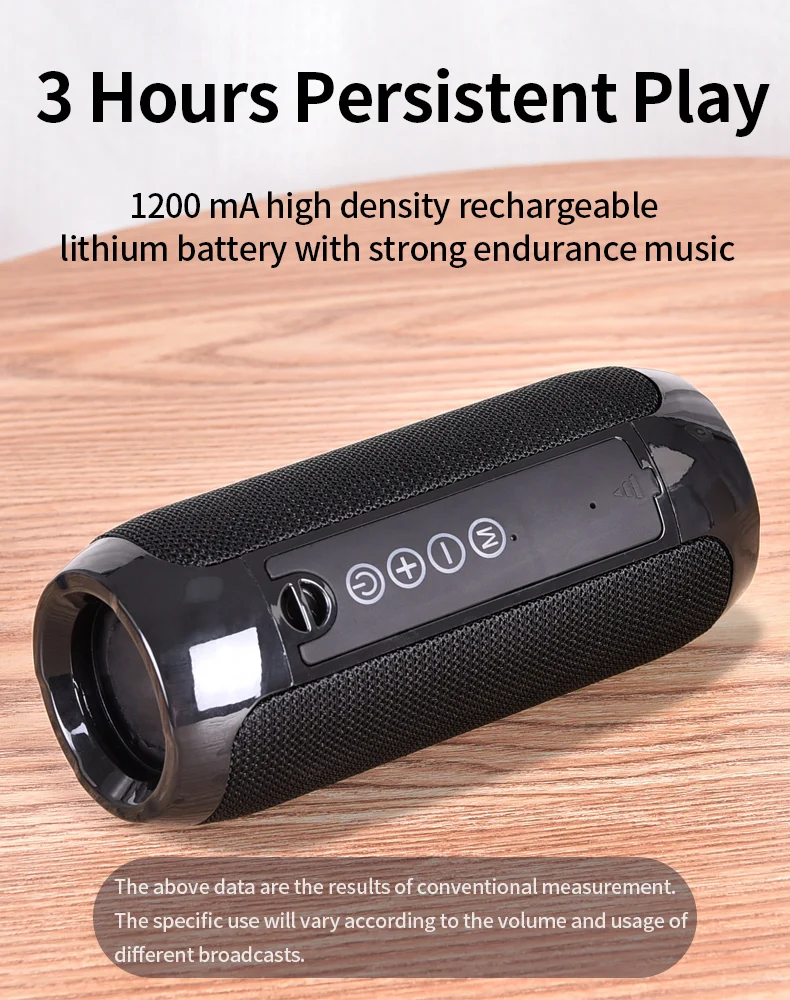 Waterproof Bluetooth Speaker Portable outdoor Rechargeable Wireless Speakers Soundbar Subwoofer Loudspeaker TF MP3 Built-in Mic - ANKUX.COM