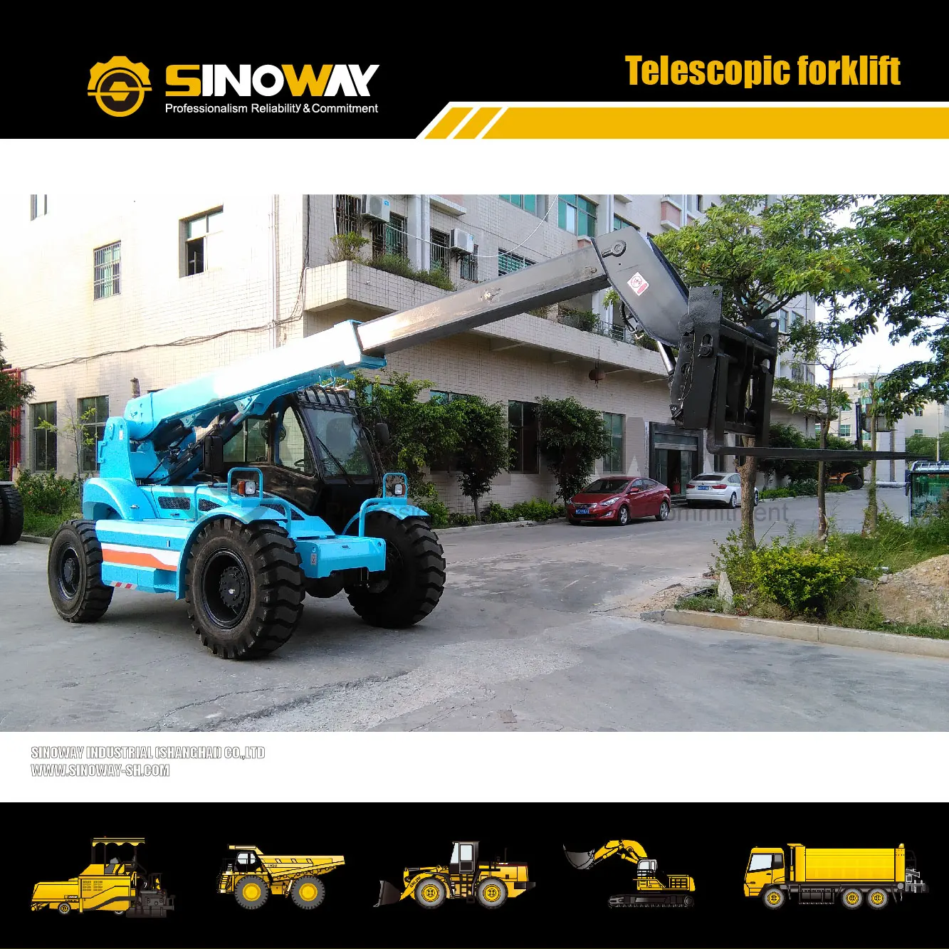 China Telehandler Telescopic Boom Forklift Manufacturer 3.5 Ton Small Telehandler For Sale Buy