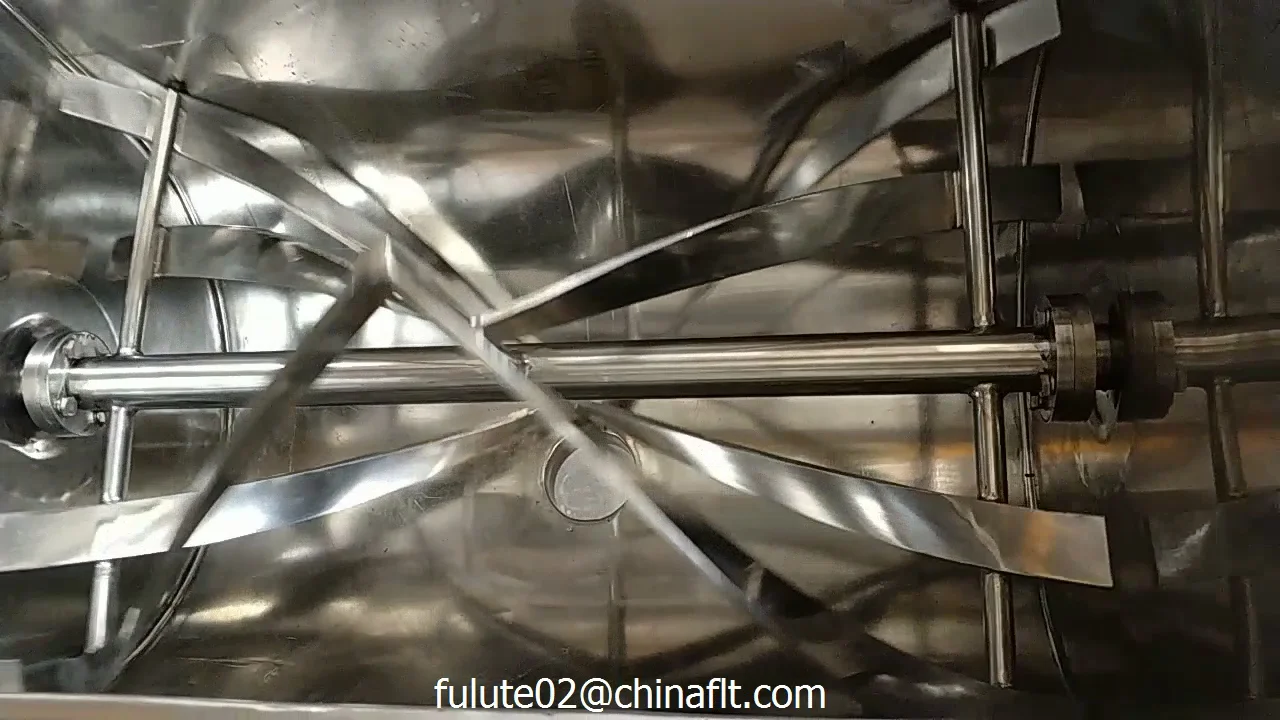 100liter Capacity Laboratory Ribbon Blender For Mixing Dry Protein