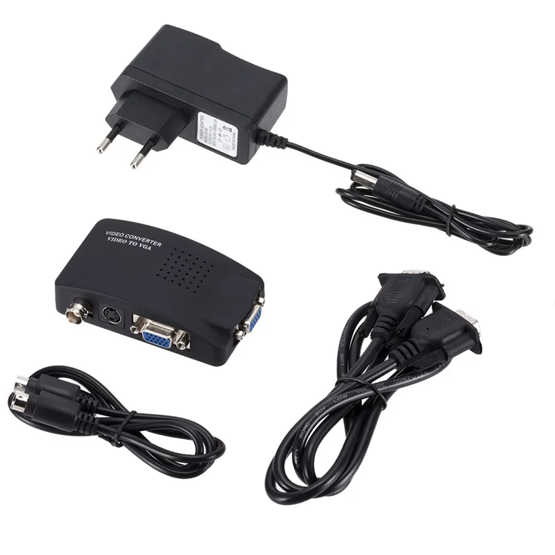 Преобразователь bnc vga. Переходник bnc vga.