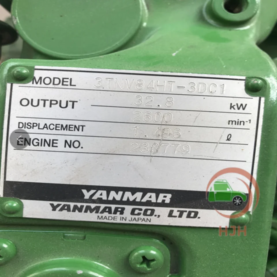 New Authentic Yanmar Excavator Diesel Engine 3d84 3d84n-2c Complete ...