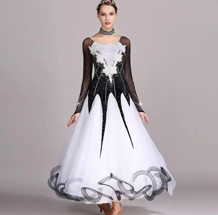 Modern Waltz Ballroom Dance Competition Dresses For Women Standard ...