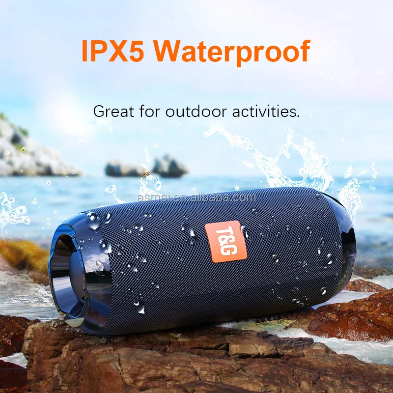 TG117 Mini BT Speaker Portable Wireless With TF card and FM Radio For Mobile Phone PK Loudspeaker TG113 - ANKUX.COM