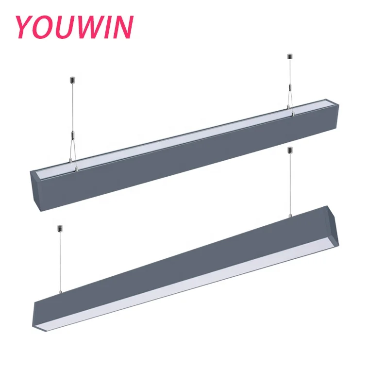 LED tube Lamps suspended linear fixtures 40w 60w 90w 120w led batten light for Office