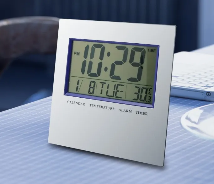 Wholesale Modern Digital Electronic Desk Wall Clock Buy Modern