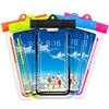 5.8 inch TPU Waterproof Phone Case Luminous for iphone X Samsung S10 aqua