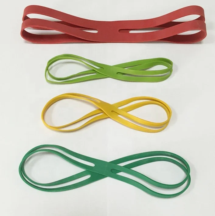Vary Size Silicone Rubber H Cross Band X Rubber Bands For Promotion