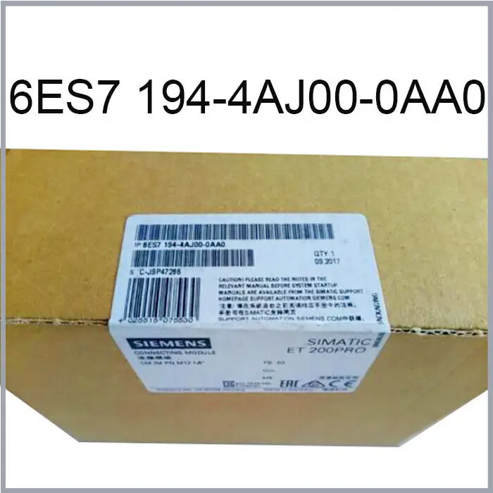 Modulo Di Collegamento Siemens S7 ET200Pro, 6ES7 194-4EB00-0AA0, Nuovo, Made In Germany