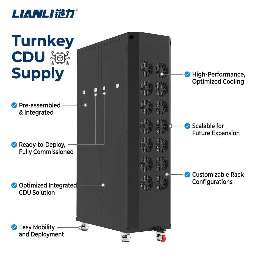 Server Cabinet Integrated Condenser, LIANLI, 48U - detail 16