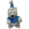 Super soft plush white bear polar teddy Polar Bear, plush stuffed plush animal toy polar dancing and singing bear with clothes
