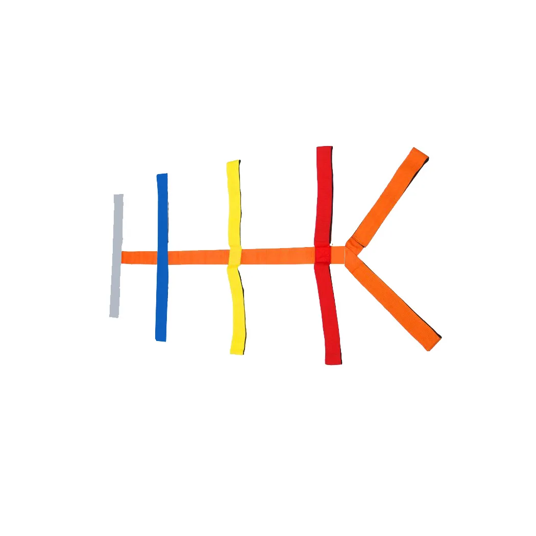 Cross-Mirror Exclusive Spinal Board Emergency Bead Strap Binding Manual Power Source Special Safety Strap for Medical Training