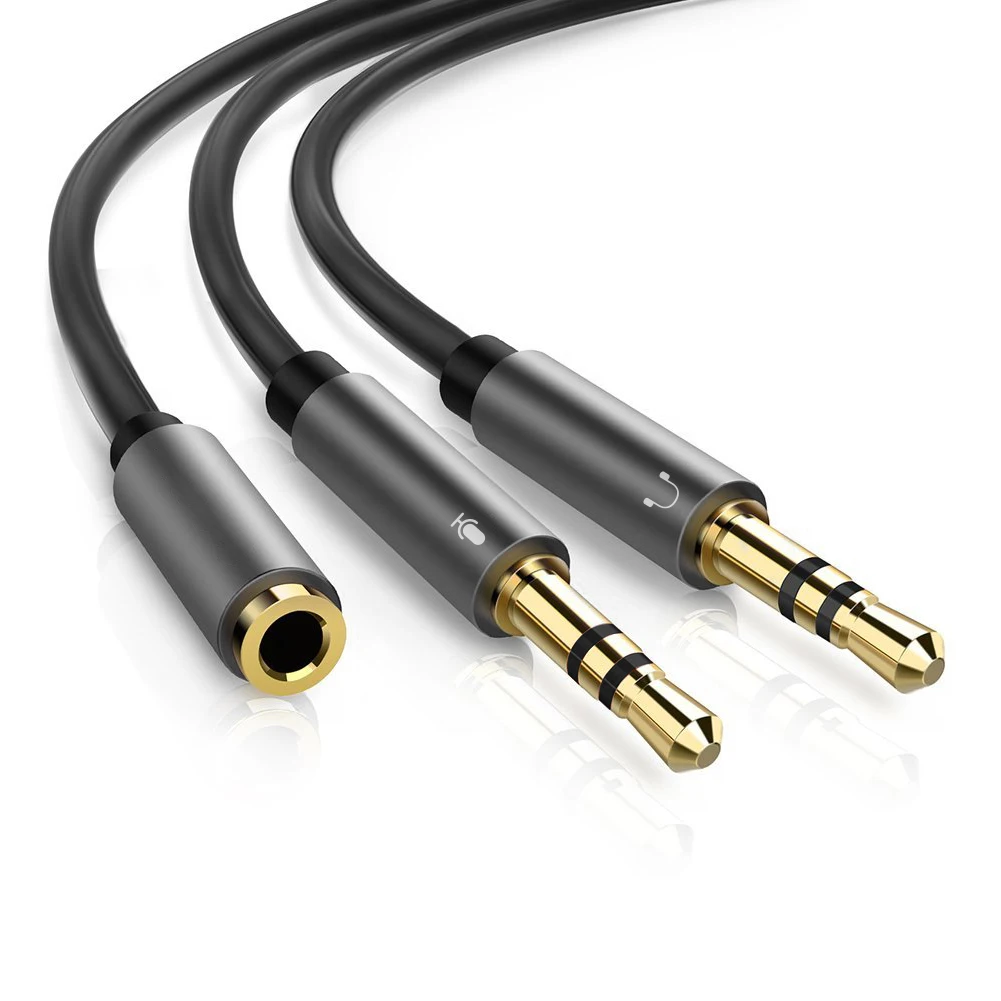 Divisor De Auriculares Para Computadora 3 5 Mm Hembra A... Divisor De Auriculares Para Computadora 3 5 Mm Hembra A...