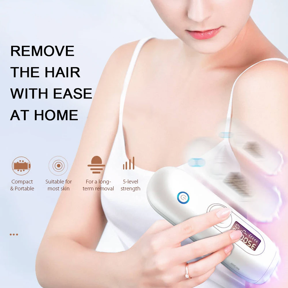 KSKIN Portable laser epilator ice home use create silky and tender skin permanent ipl hair removal