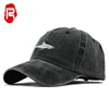 2019 Wholesale 100% Cotton Embroidery Fish Sports Baseball Cap Hats