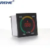 box shape 72mm*72mm AC 220V digital led ammeter indicator light lamp with ac ampere meter